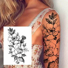 Old School Flowers Tattoos for Women