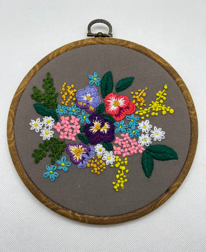 Floral Embroidery Piece