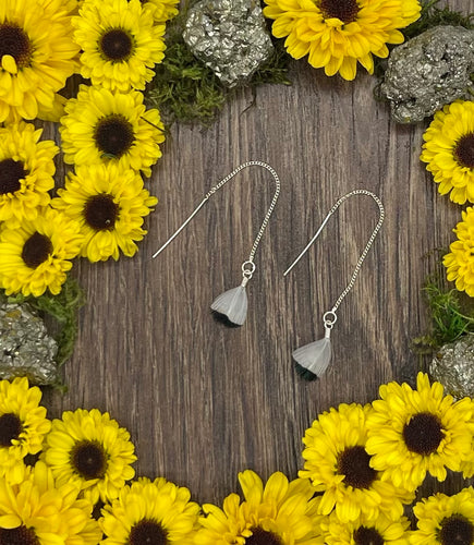 Feather Threader Earrings