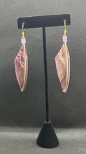 Wing Feather Earrings Large