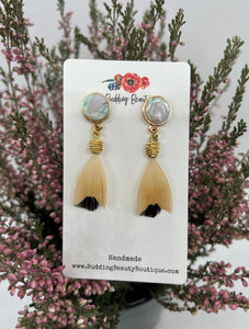 Feather Stud Earrings