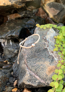 Braided Stone Bracelet